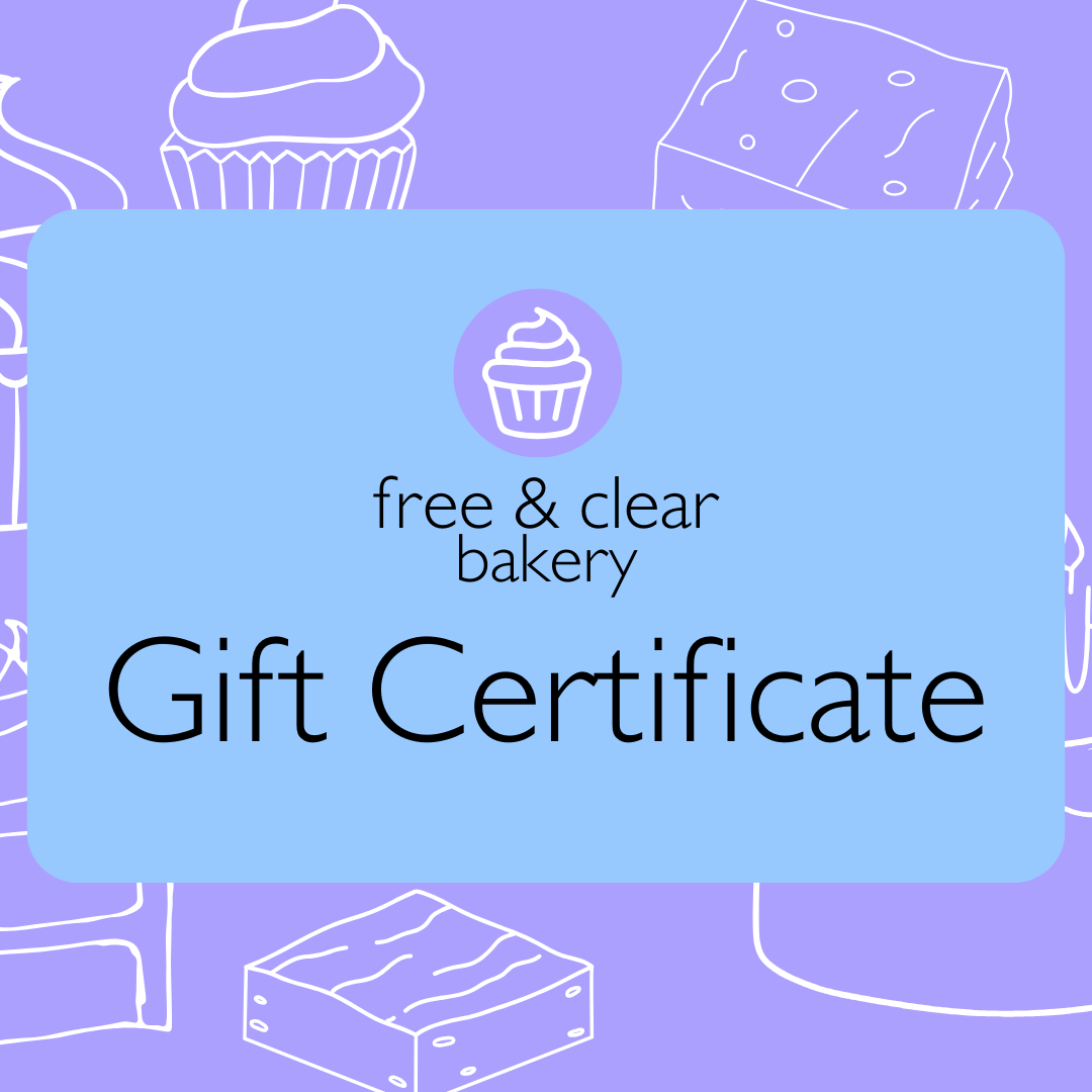 Gift Certificate – Free & Clear Bakery gift-certificate-free-clear-bakery