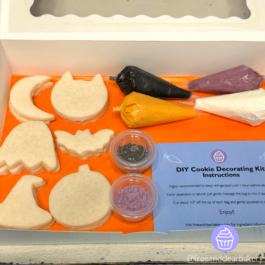 Halloween DIY Sugar Cookie Decorating Kit
