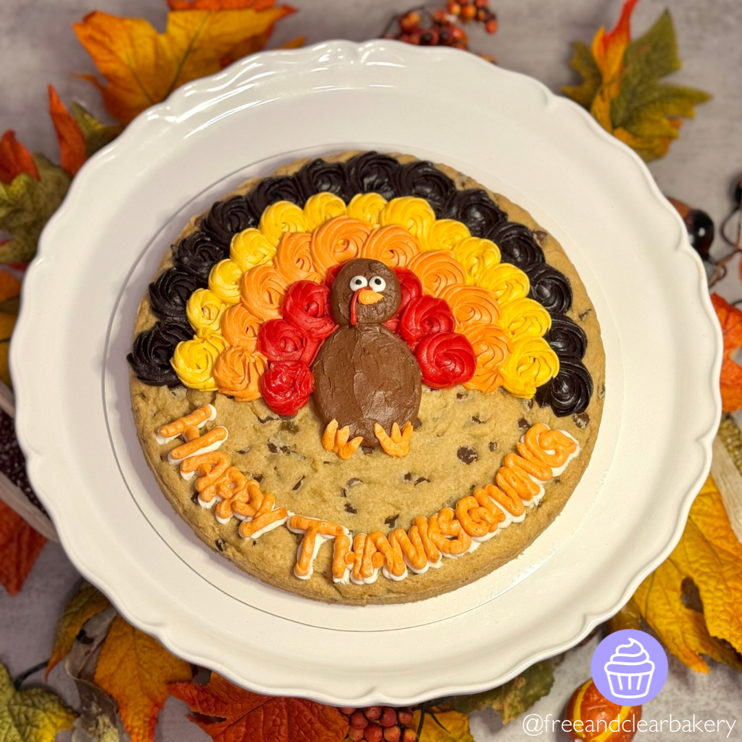 Turkey Cookie Cake